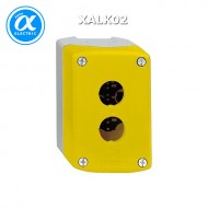 [슈나이더]XALK02 /스위치박스 2구 황색