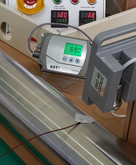 [AST] AST EL50H-R /설치형 적외선온도계/Range: 0℃~800℃ /광택표면 롤러 온도 검출