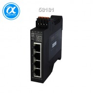 [무어] 58181 / 스위치/Lite-managed Switch / TREE M-4TX Lite managed Switch 4 Ports / 4x10/100BT IP20  plastic / RJ45