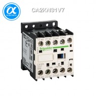 [슈나이더] CA2KN31V7 / Control Relay / 보조계전기 TeSys K - CA2-K - 3NO + 1NC - 순시형 - 10A - 코일  400V AC