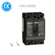 [슈나이더] HGL36020 / 배선용차단기(MCCB) / PowerPact H / Thermal magnetic, Unit mount,  / 20A, 3 pole, 18 kA, 600 VAC, 80% rated