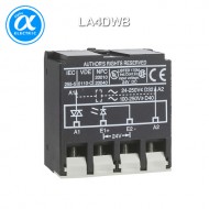 [슈나이더] LA4DWB / 전자접촉기(MC) 액세서리 / TeSys 접촉기 부속품 / TeSys D / 릴레이 인터페이스 모듈 TeSys - 무접점 - 24V DC / 250V AC
