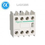 [슈나이더] LADC226 / 전자접촉기(MC) 액세서리 / TeSys 접촉기 부속품 / TeSys D, F / 보조 접점 블록 - 2NO + 2NC - 링 터미널