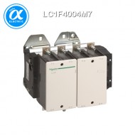 [슈나이더] LC1F4004M7 / 전자접촉기(MC) / TeSys F 접촉기_일체형 / 접촉기 TeSys F - LC1-F - 4P (4NO) - AC-1 - 500A - 440V - 코일 220V AC