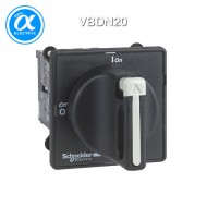 [슈나이더] VBDN20 / 모터보호용 / 스위치 디스커넥터 / TeSys Mini-Vario / 스위치 디스커넥터 VBDN - 20A - on door - 패드락 잠금 가능한 흑색 핸들