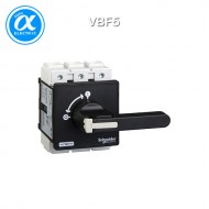 [슈나이더] VBF5 / 모터보호용 / 스위치 디스커넥터 / TeSys Vario / 스위치 디스커넥터 VBF - 125A - on door - 패드락 잠금 가능한 흑색 핸들